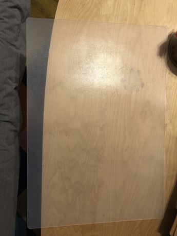 Plastikowa podkładka na biurko IKEA