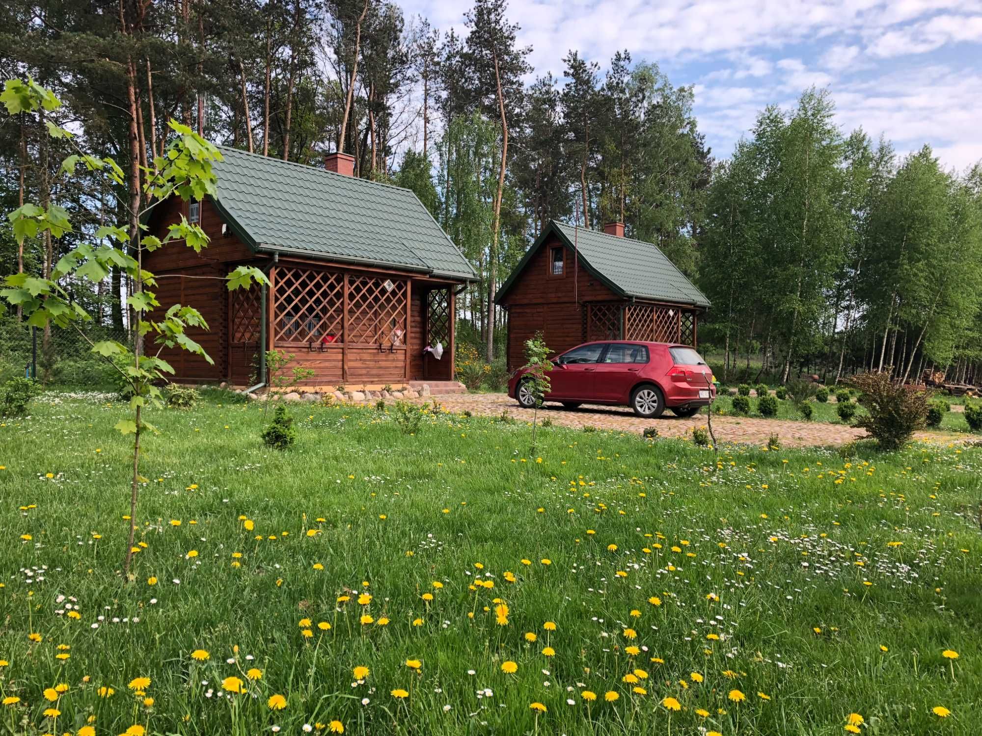 Domki letniskowe Leśny Zakątek, Zalew Niewiadoma 100 km od Warszawy