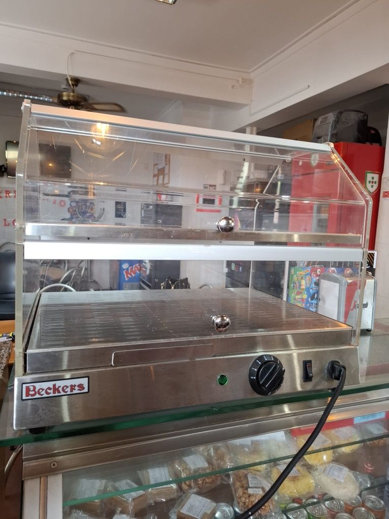 Vitrine quente dois andares
