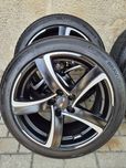 Sprzedam alufelgi do Opel Astra J z oponami letnimi