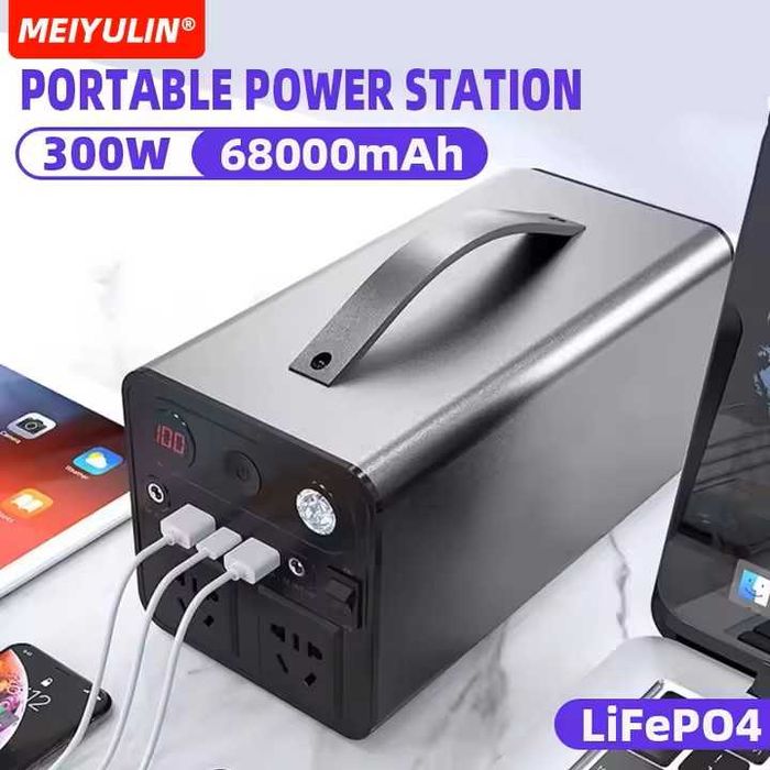 Cонячна станція. Solar generator power station 300w