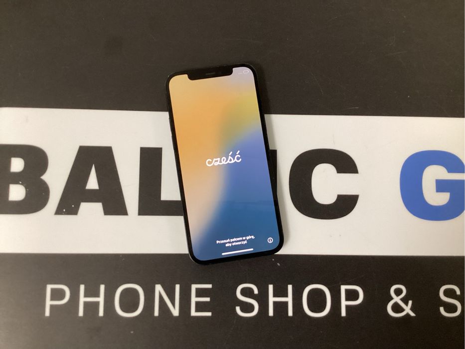 Sklep Apple Iphone 12 64gb black bateria 81%