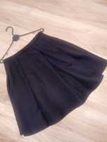 Elegancka rozkloszowana spódnica Odji 38 bdb stan czarna