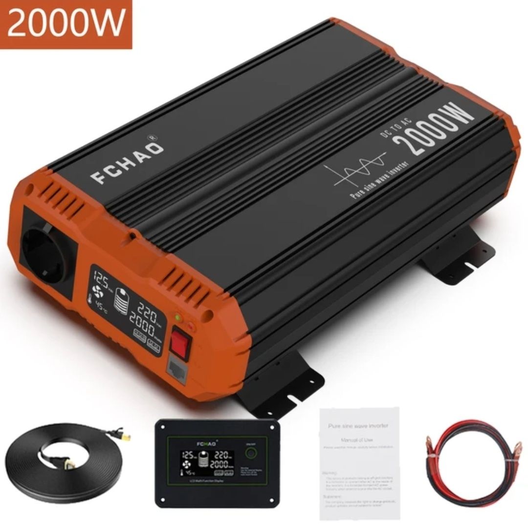Інвертор 12в 4000W чистої сину