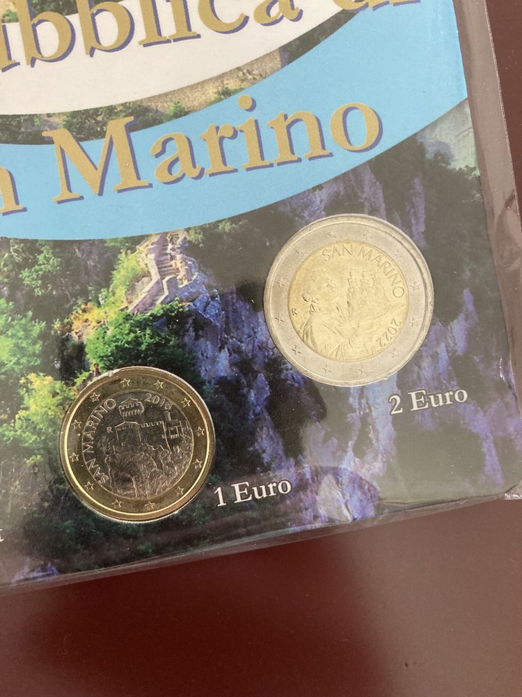 San Marino zestaw monet euro