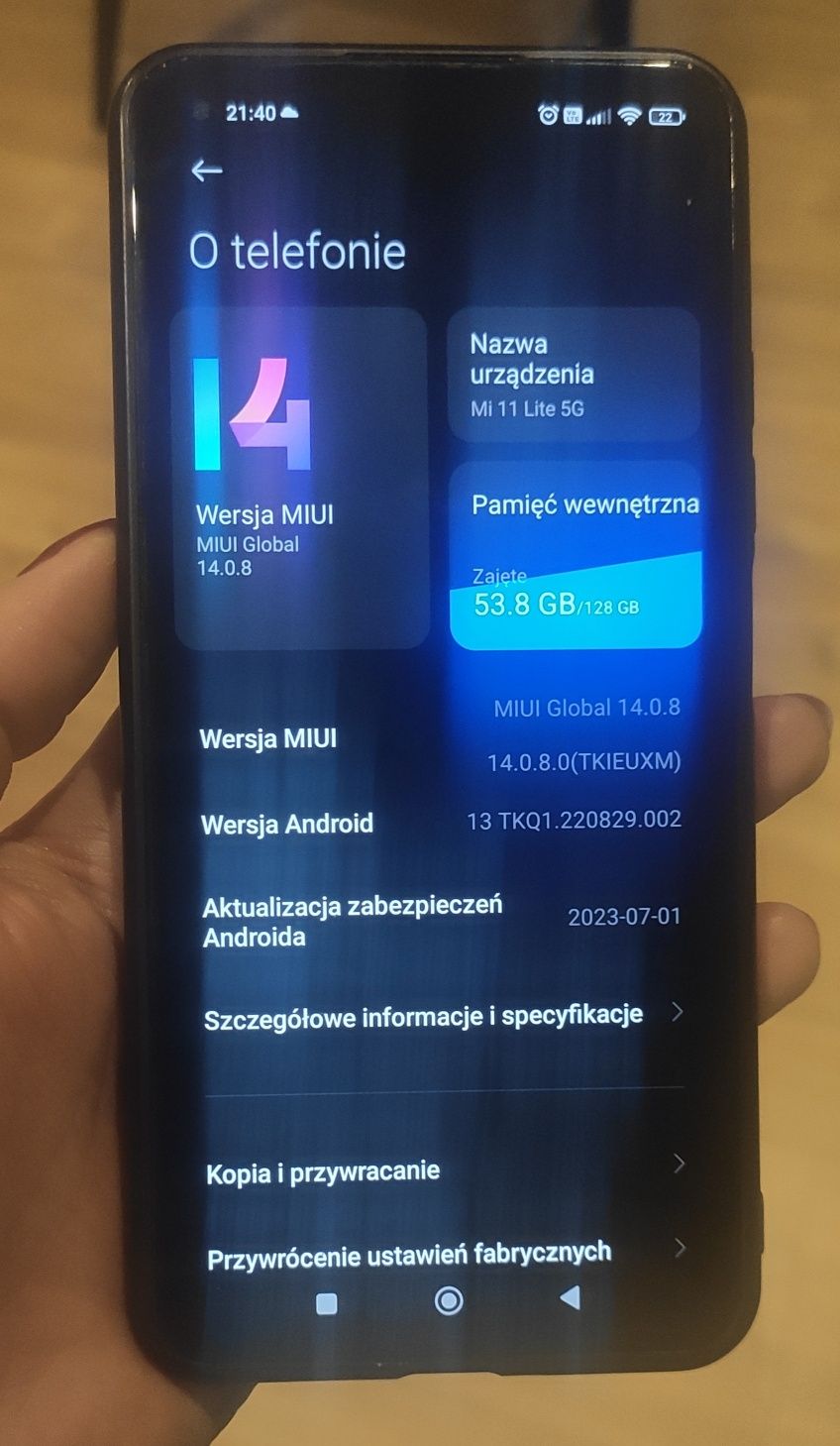 Xiaomi 11 Lite 128gb