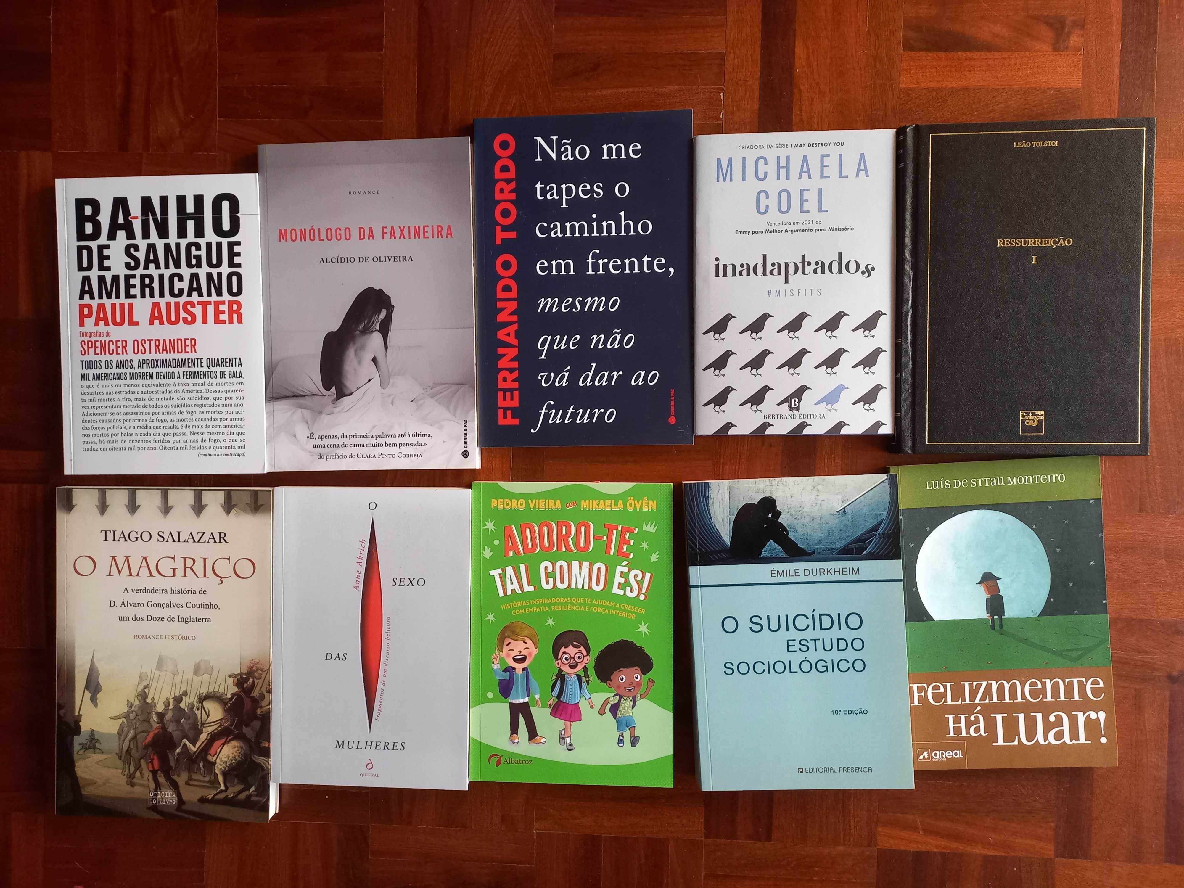 Lote de 55 livros