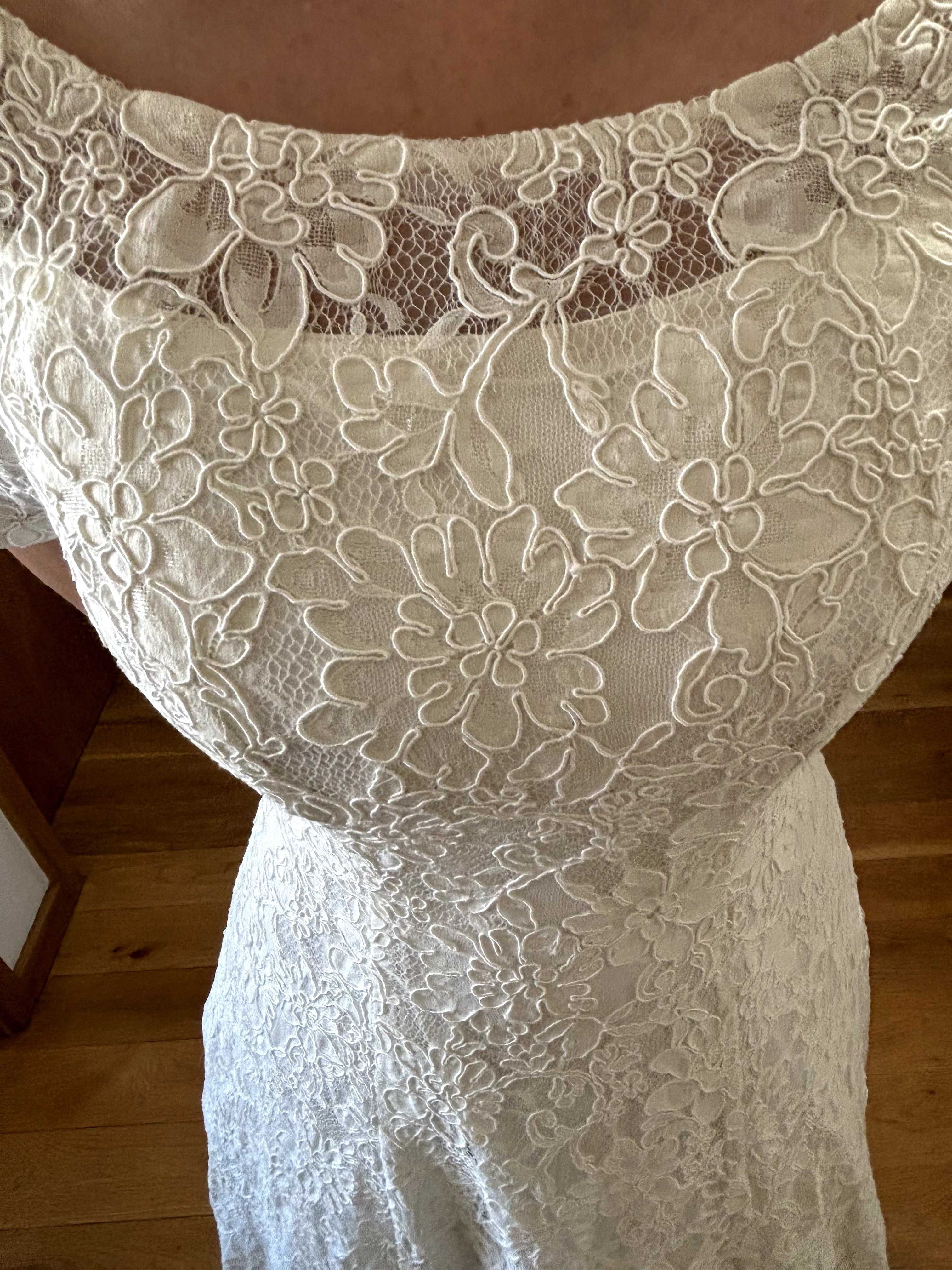 Vestido de noiva novo alta costura Made in Italy