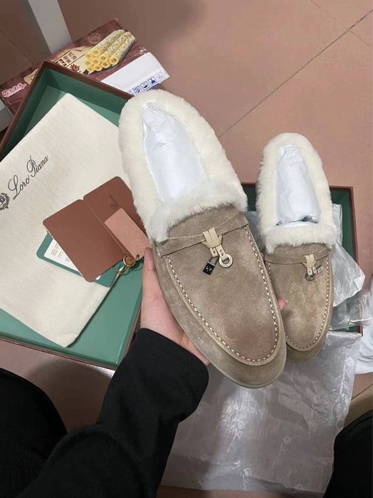 Лофери утеплені Loro Piana, 100% натуральні