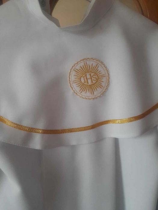 Alba komunijna – rozmiar ok. 128 (wiek 7–8 lat)