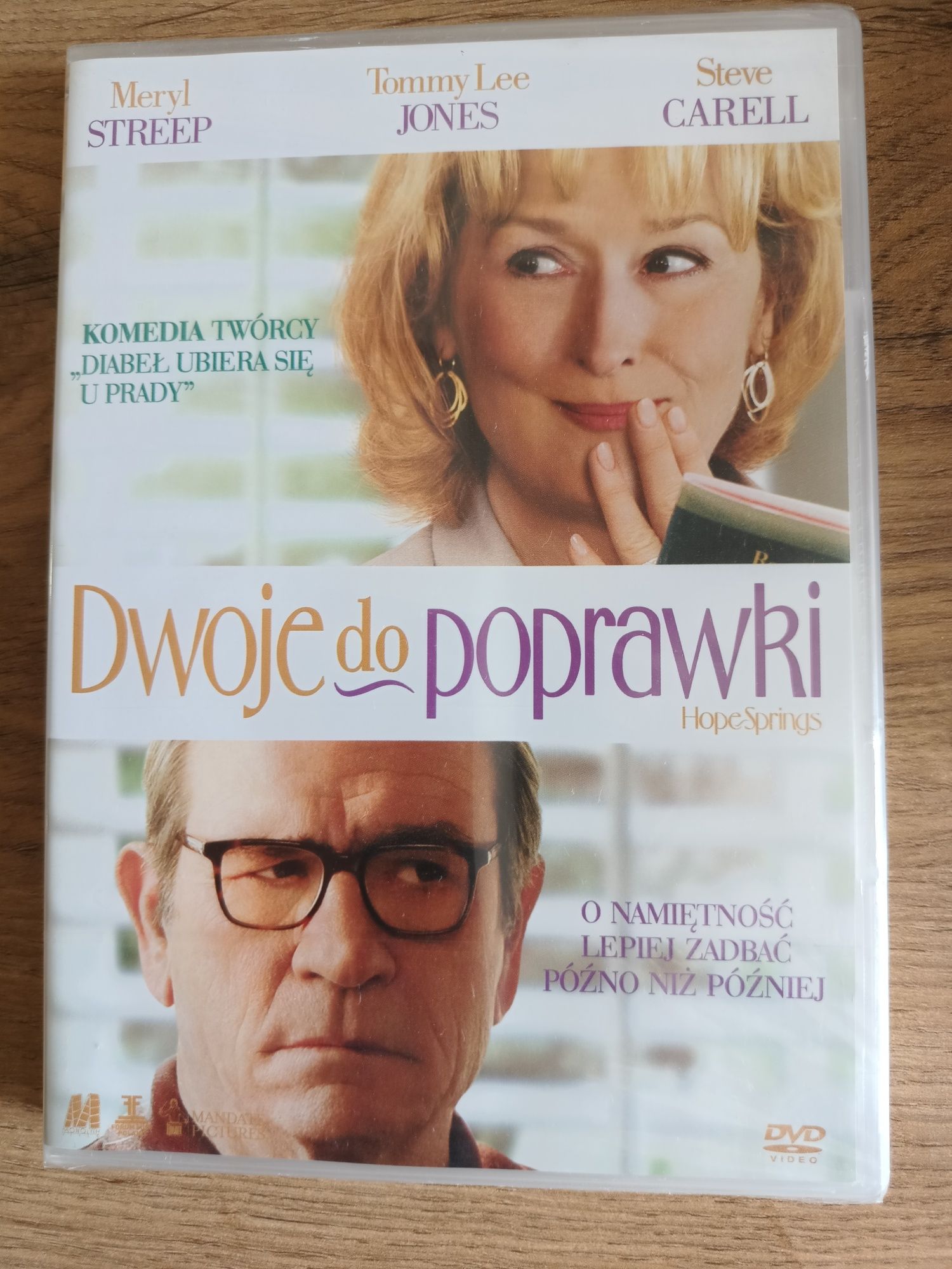 Dwoje do poprawki film na DVD nowy zafoliowany