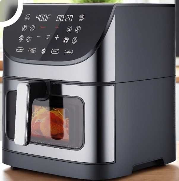 Duża beztłuszczowa frytkownica Air Frayer poj.8L 12 programów