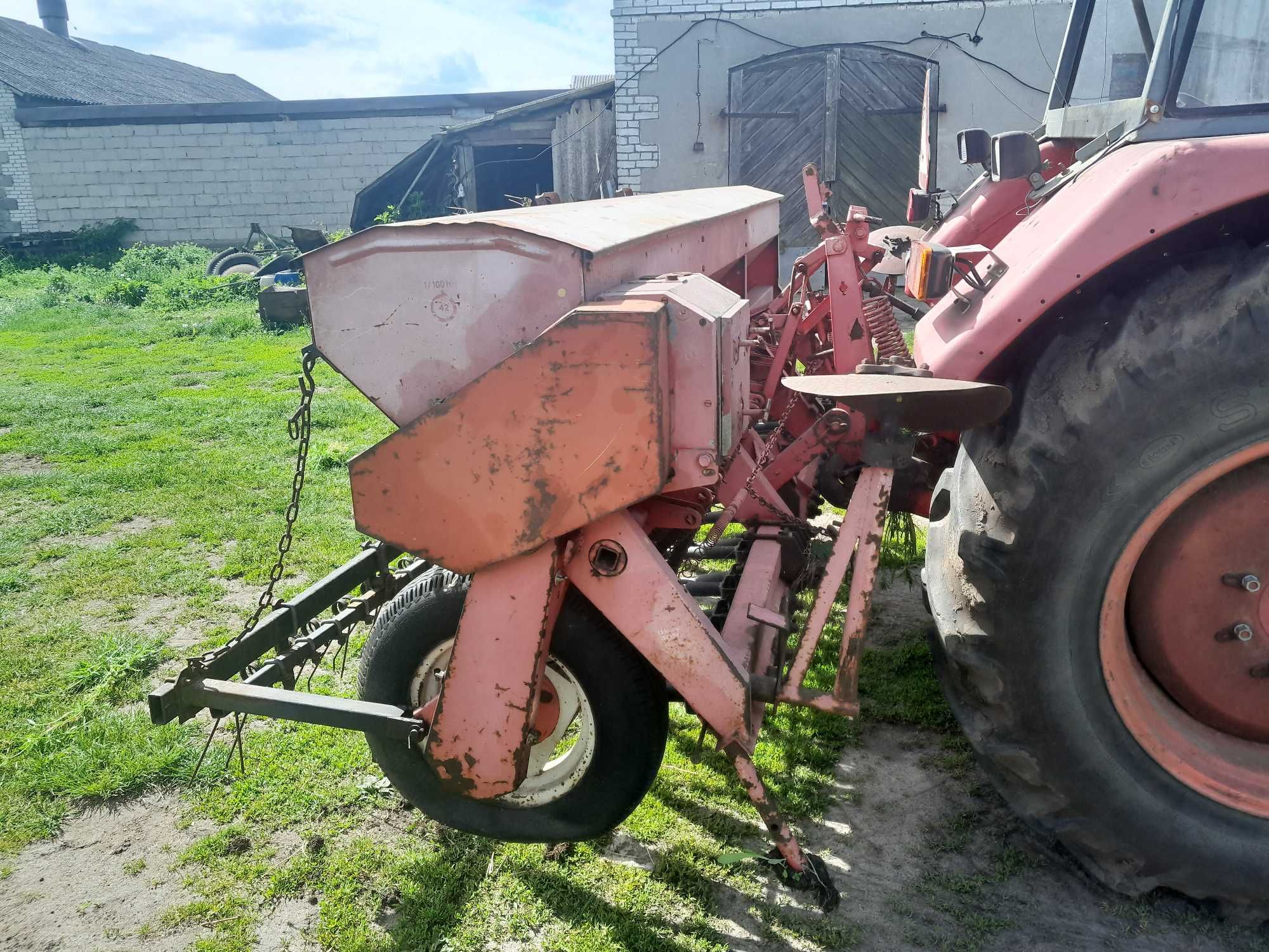 Siewnik Poznaniak  6  Saxonia  3 m  zamiana na przewracarkę deutz fahr