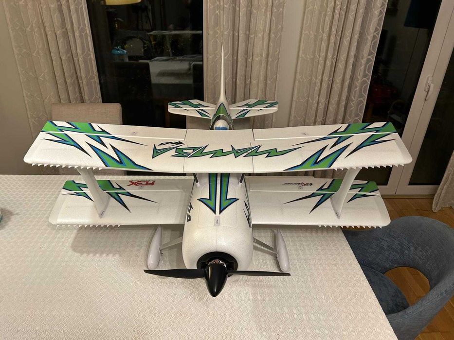 Avião rc | Aeromodelismo | Flex Innovation Mamba 60E | Como NOVO!