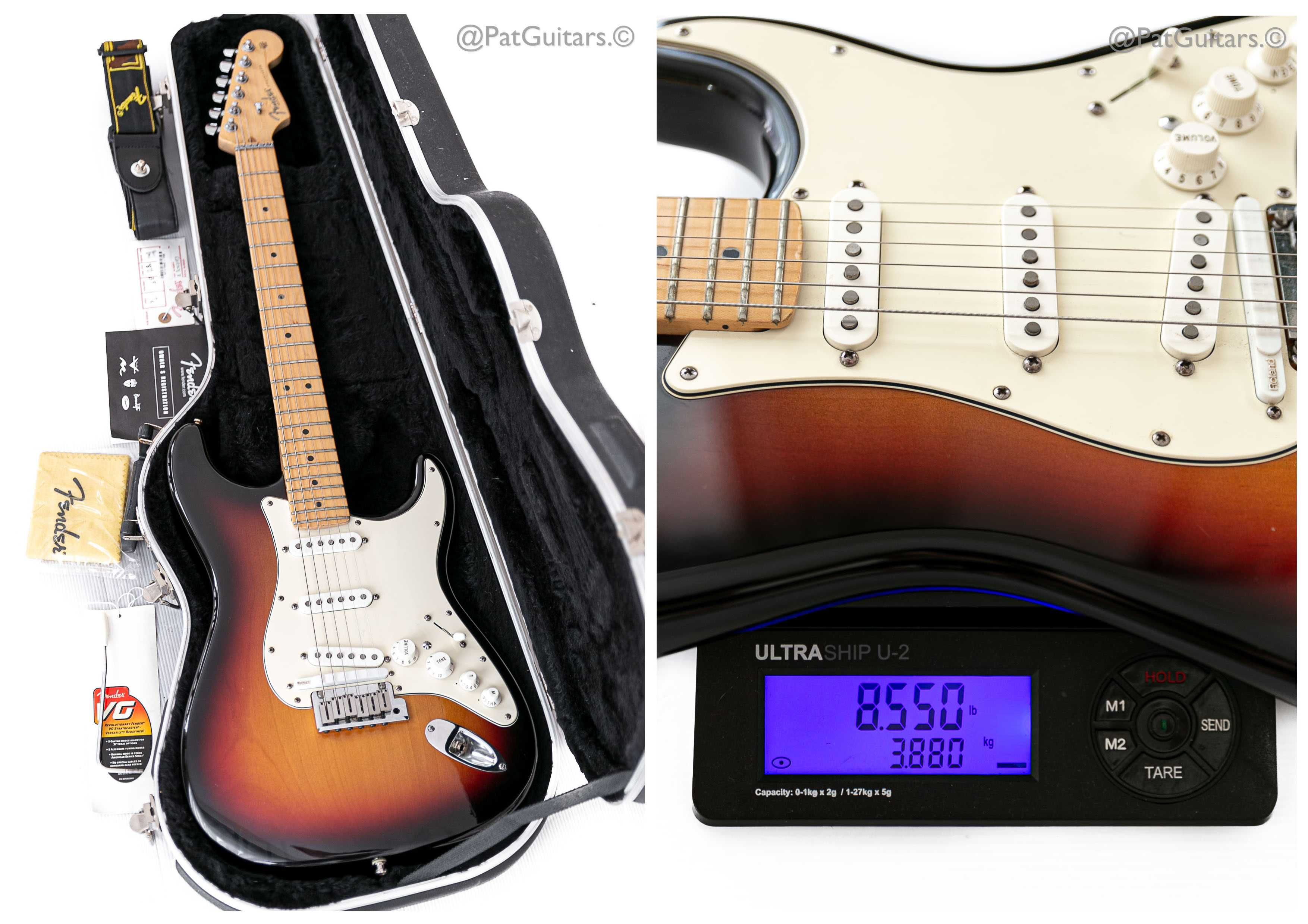 2007 Fender American VG Stratocaster Sunburst