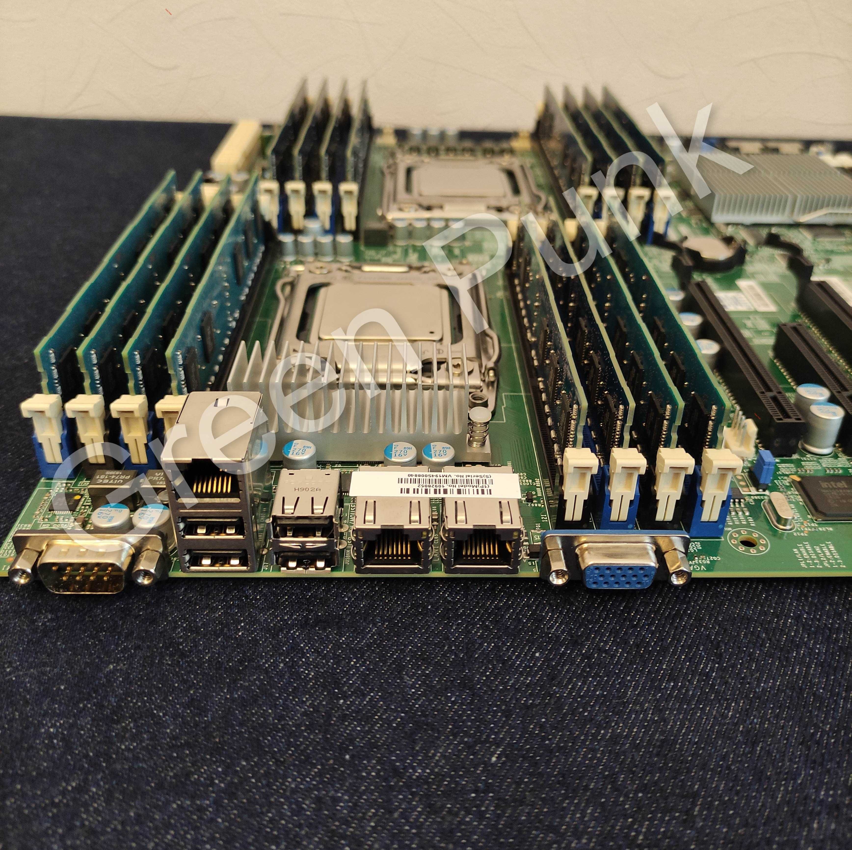 Комплект Матплата Supermicro X9DR3-F + DDR3 64Gb + 2x Xeon 2620