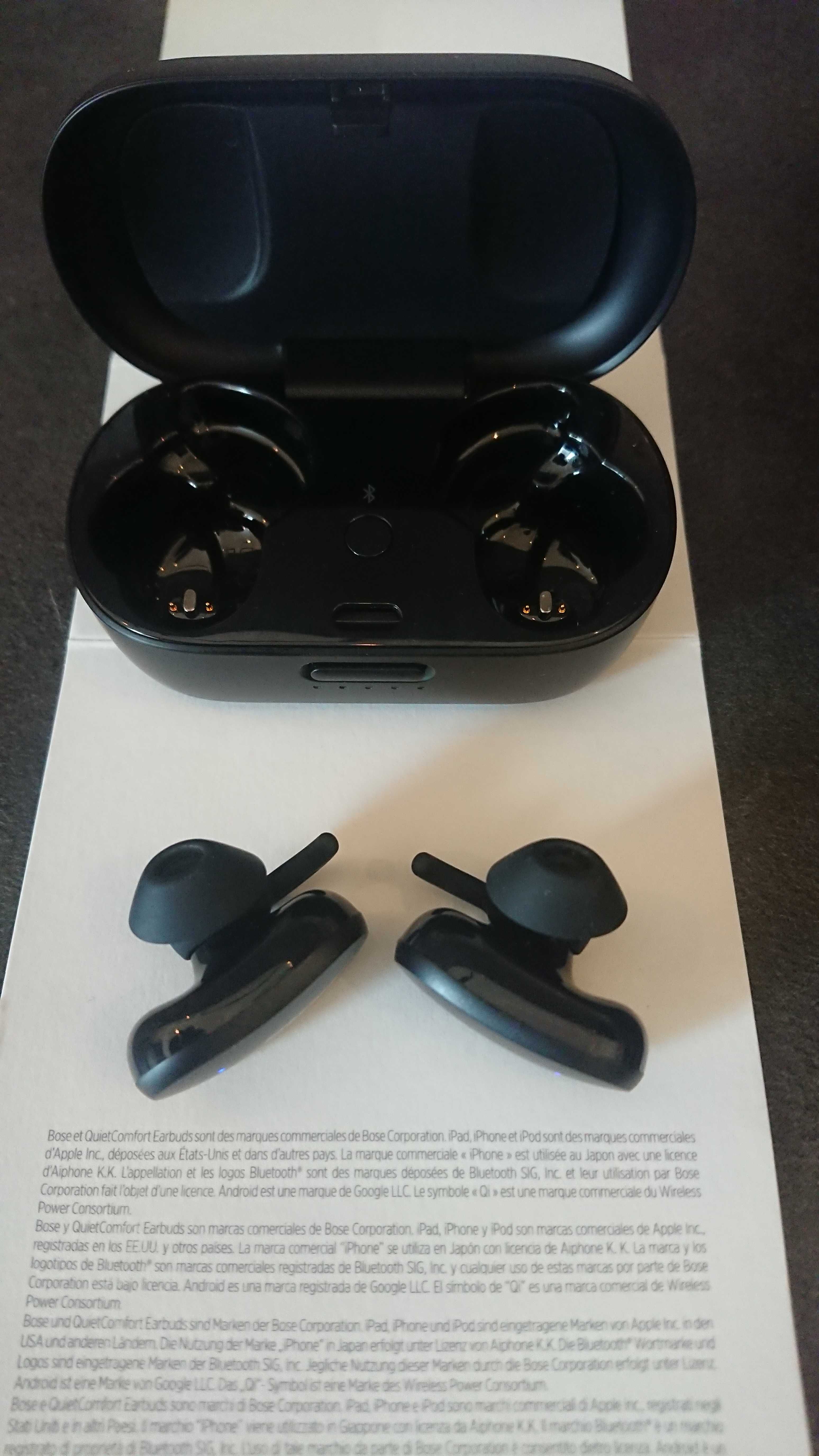 Słuchawki bezprzewodowe BOSE Quietcomfort Earbuds Black