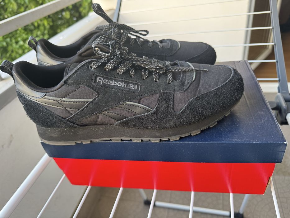 Reebok Classic Leather czarne 45,5