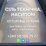Сіль Технічна ( Камяна) для Посипки Доріг, Антиожеледна, 3 помол