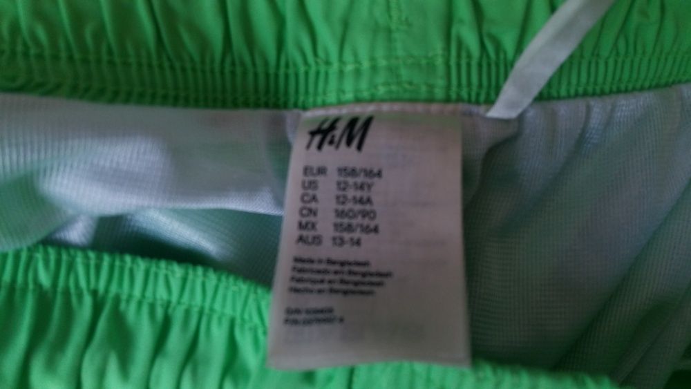 H&M пляжные шорты 13-14 лет