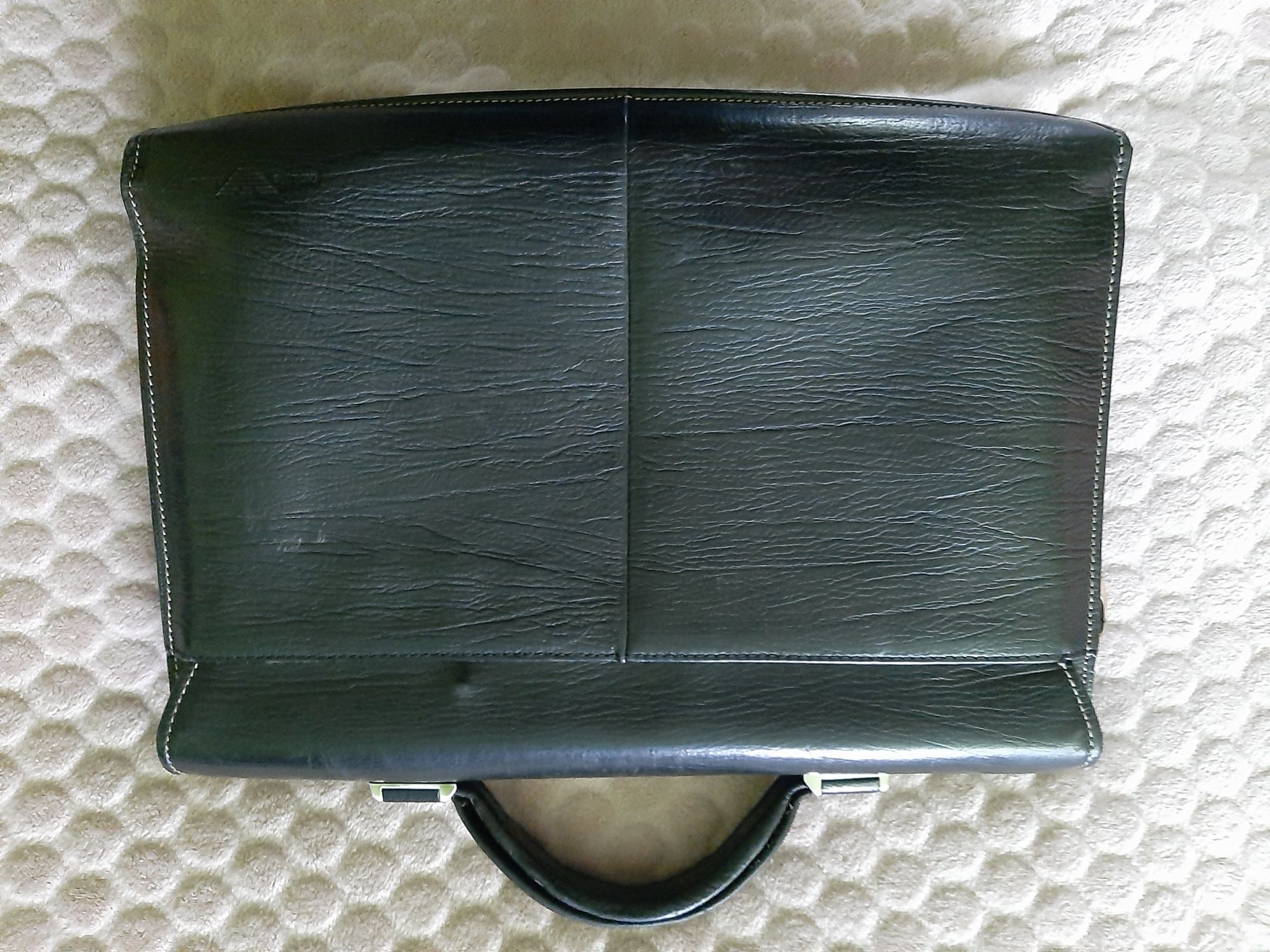 Шкіряний портфель (сумка) Giorgio Armani