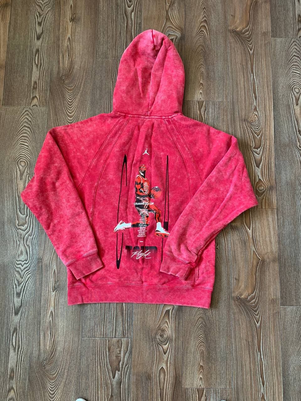 Jordan Flight Heritage Hoodie 'Red ' S