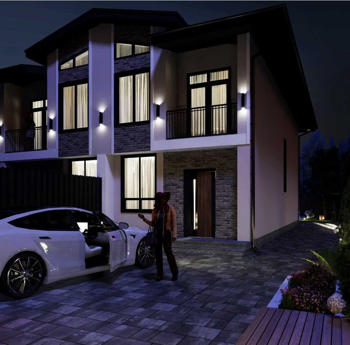 Дуплекс на 3.5сотках в Ірпені, газ, керамоблок.