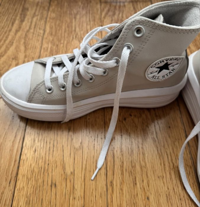 Tenis Converse beges