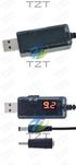 Кабель USB-DC для роутера 9V/12V з перемикачем від повербанка