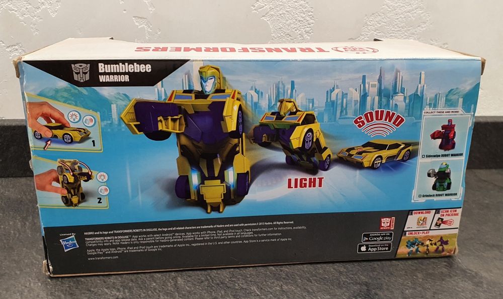 Автомобиль-трансформер Бамблби Dickie Toys Оригинал