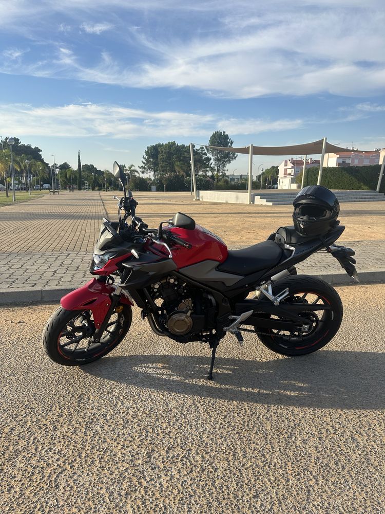 Honda CB500 F 2021, 18000km Carta A2