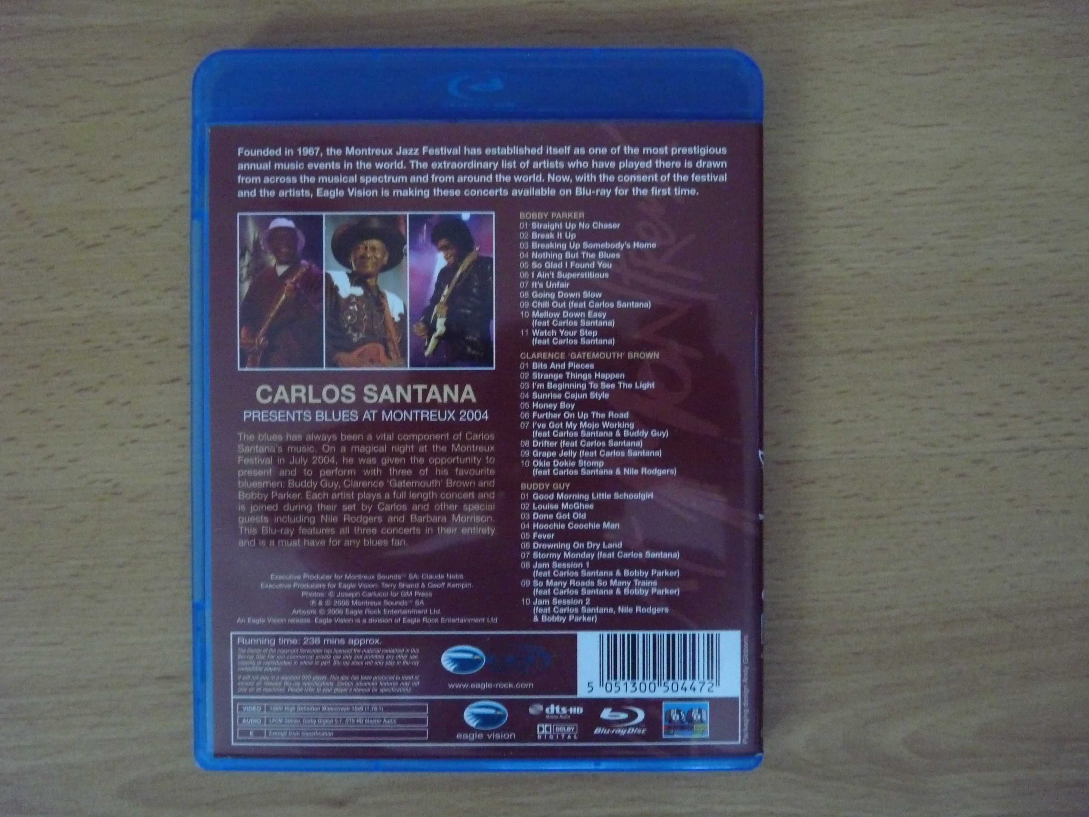 Carlos Santana  Presents  Blues At Montreux  Blu Ray   STAN SUPER