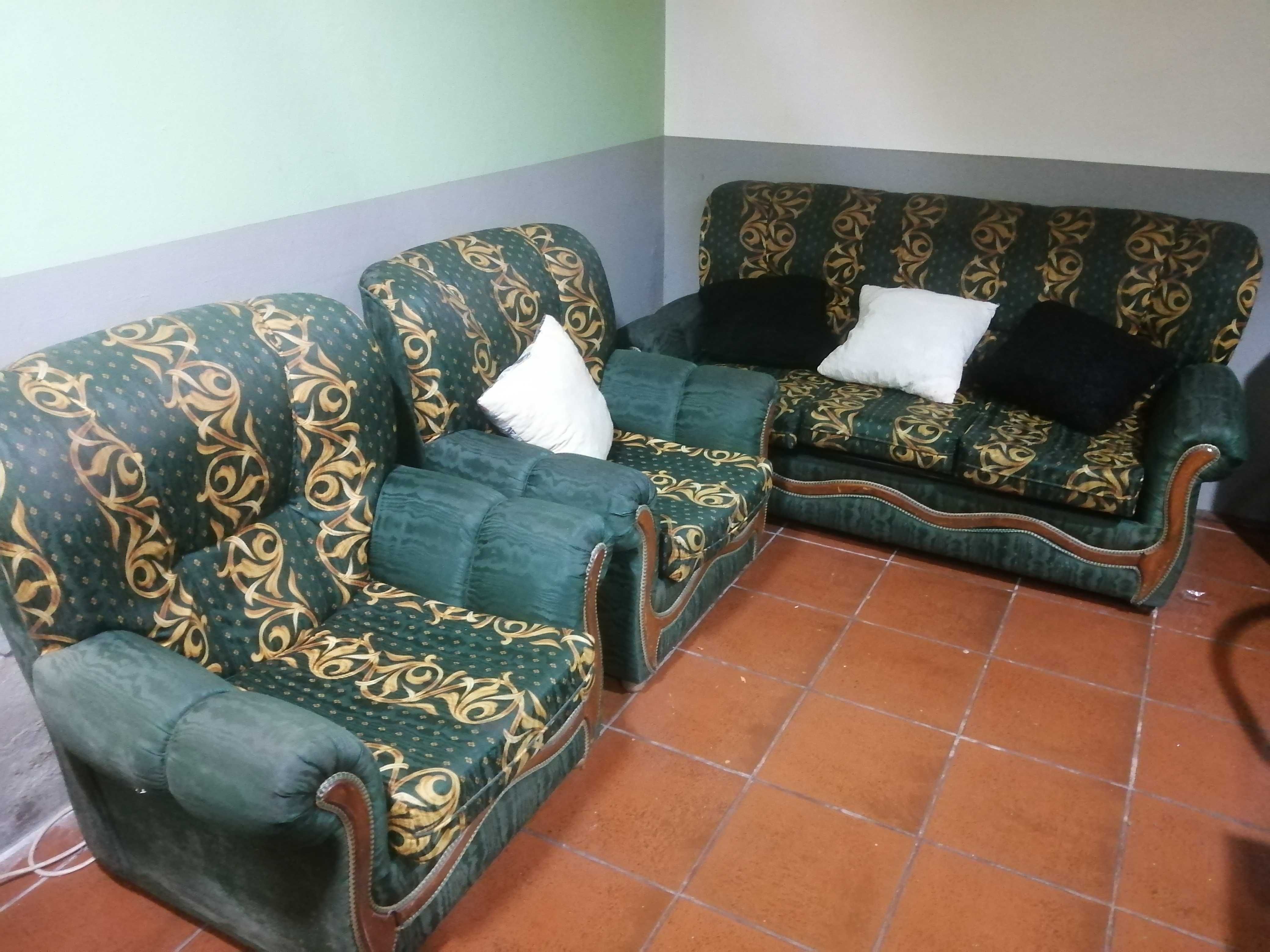 Conjunto 3 sofás