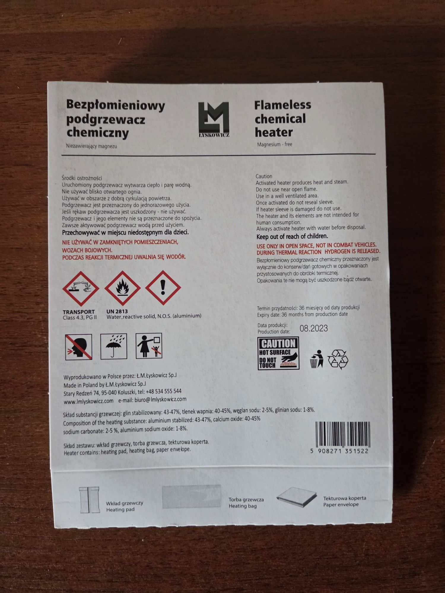Bezpłomieniowy Podgrzewacz Chemiczny – Podgrzewanie Posiłków Bez Ognia