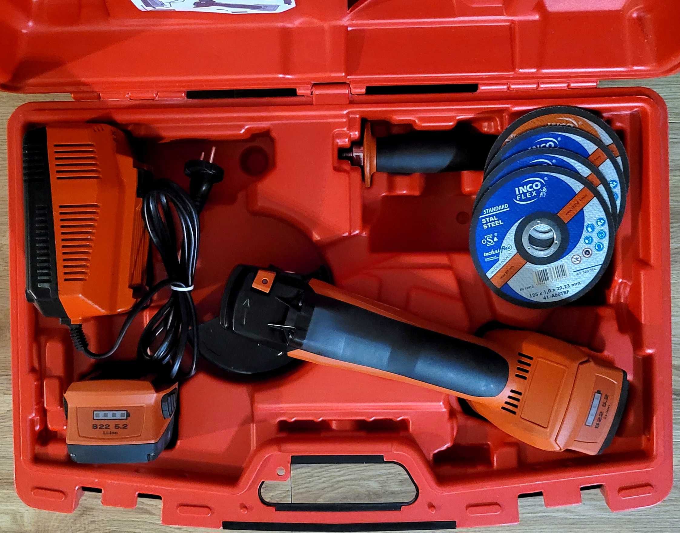 Szlifierka Hilti AG 125-A22 nóweczka