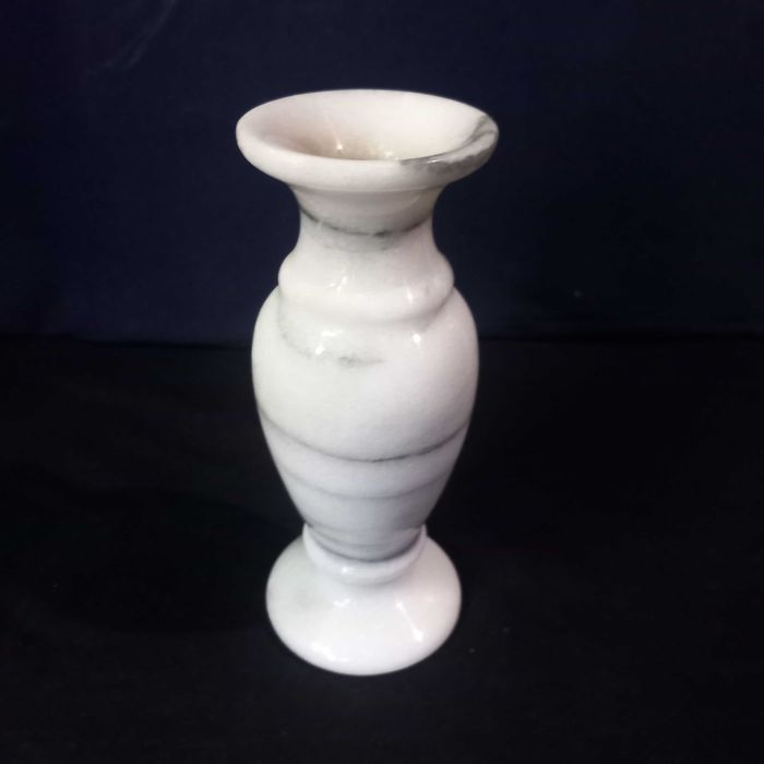 Porta vela em mármore vintage