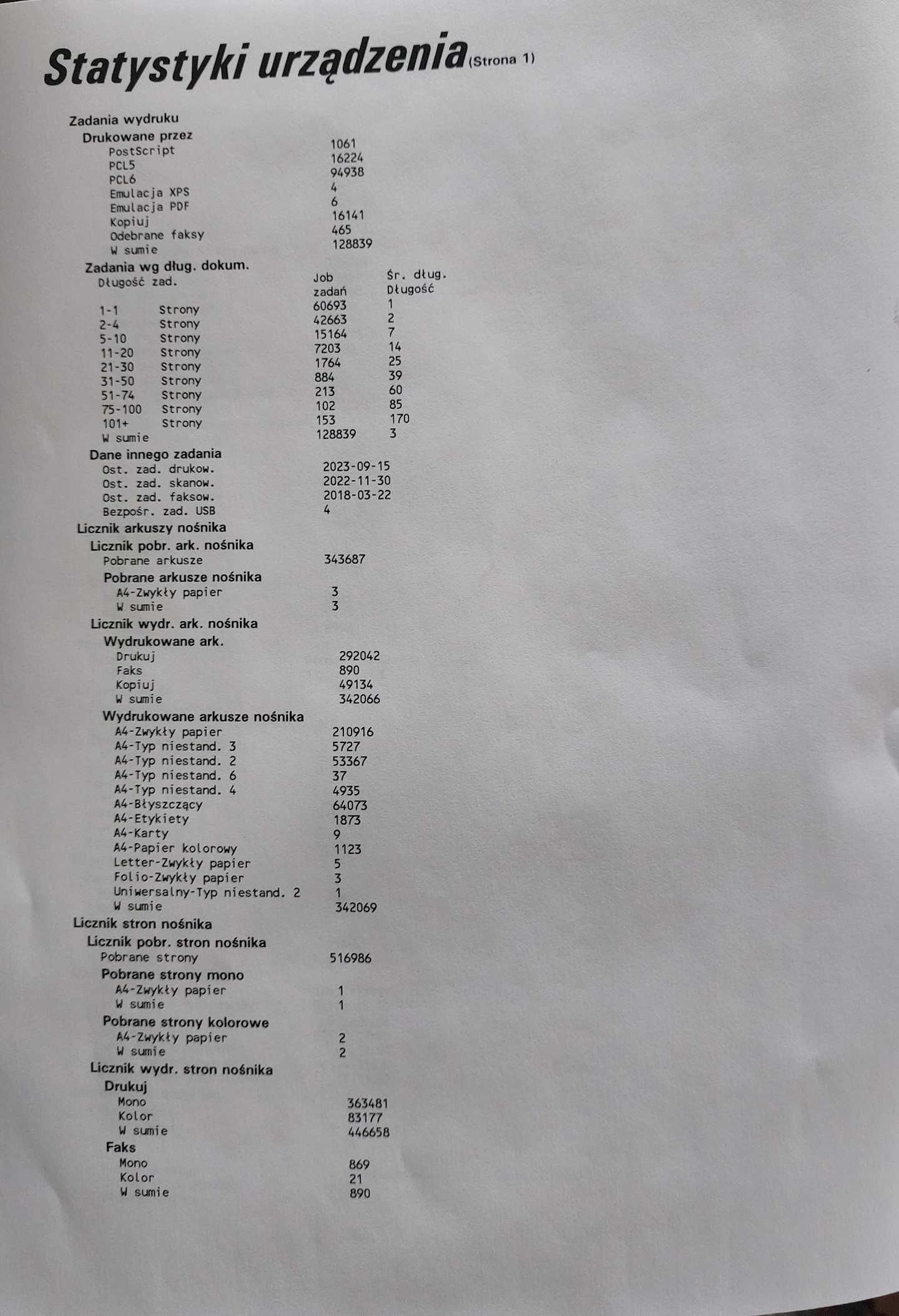 Lexmark XS796de kolor ksero druk skan