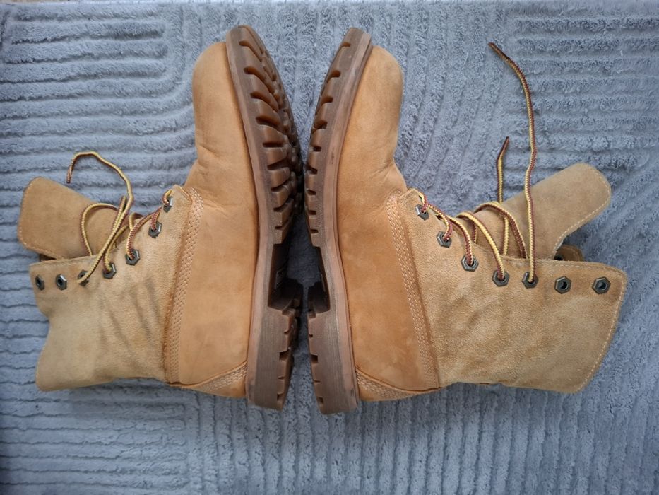 Buty  kozaki damskie skórzane Timberland  37 rozm.