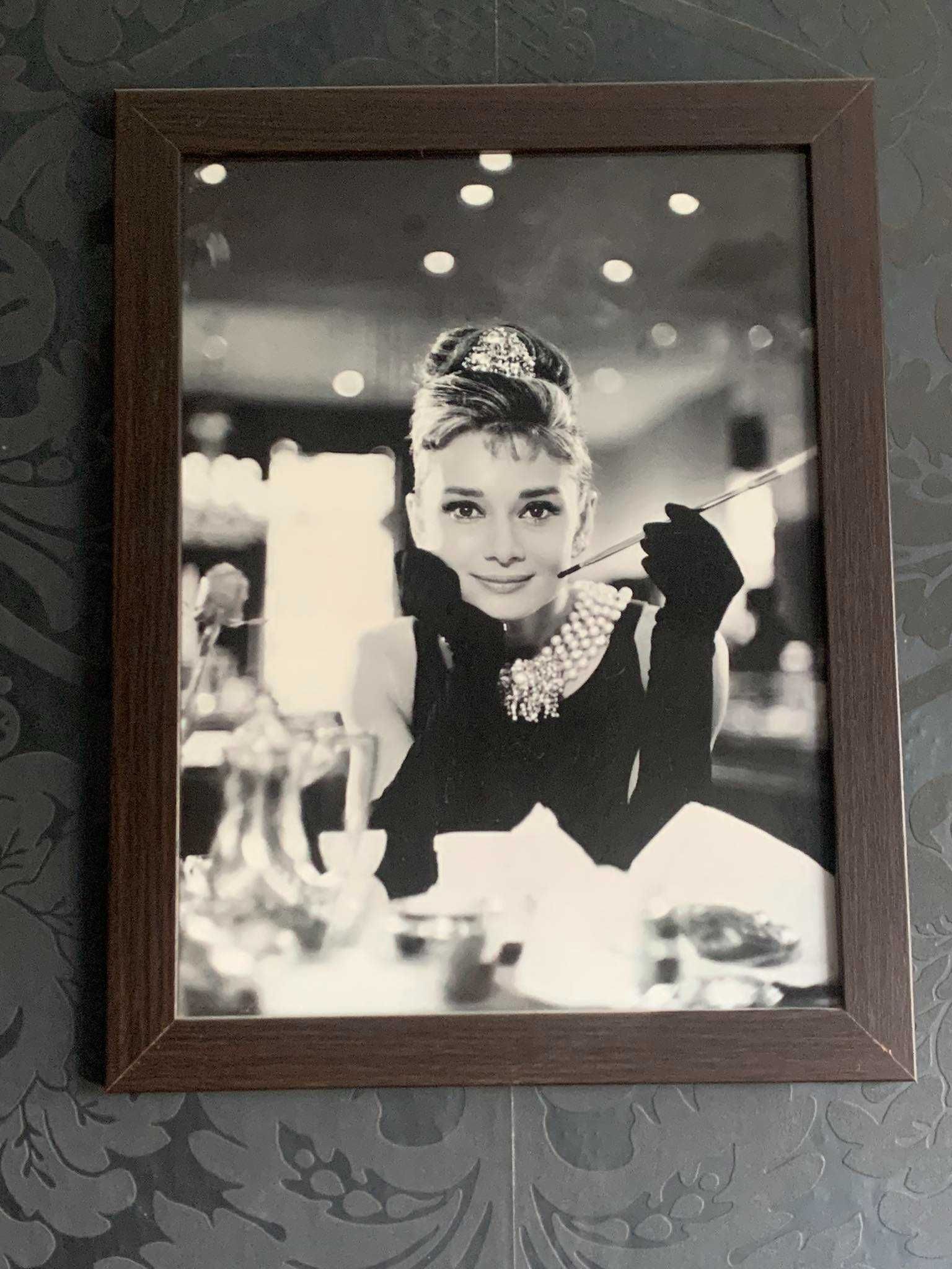 Zestaw obrazów obrazków vintage loft Marylin Monroe Audrey Hepburn