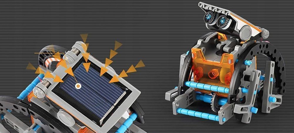 Robot Solarny 13W1 Zestaw Konstrukcyjny Edykacyjny Zabawka Dla Dzieci