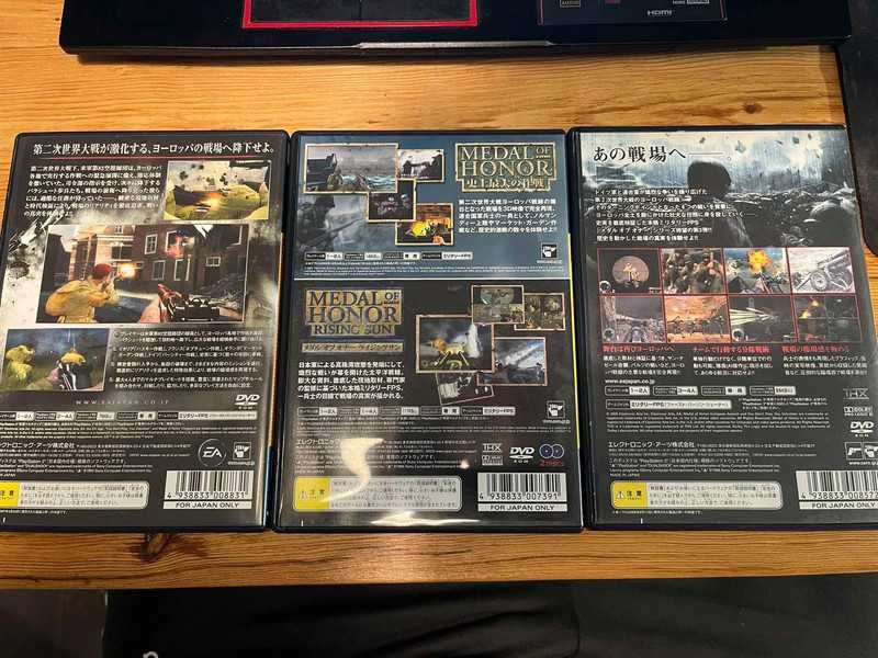 Pełna kolekcja Medal of Honor - PlayStation 2