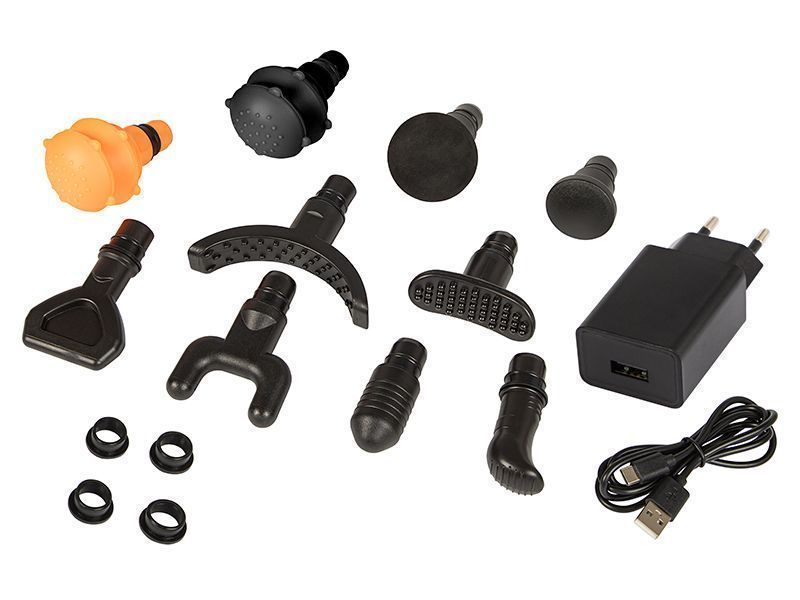 Masażer pistolet do masażu mięśni 30 prędkości +10 głowic BLOW 44-341#