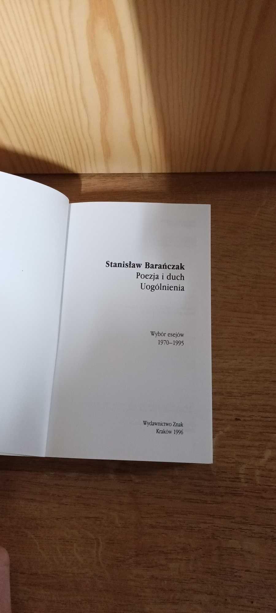 Stanisław Barańczak  Poezja i duch Uogólnienia