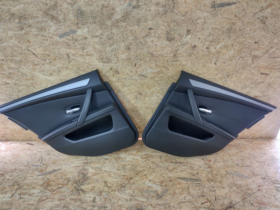 Quartelas Cartões de Porta Traseiras Bmw Serie 5 E61 Lci