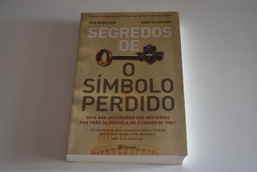 Vendo livro Segredos de O Símbolo Perdido de Burstein e De Keijzer