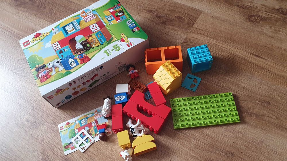 Lego Duplo 10617 Pierwsza Farma, kompletny zestaw oryginalny karton