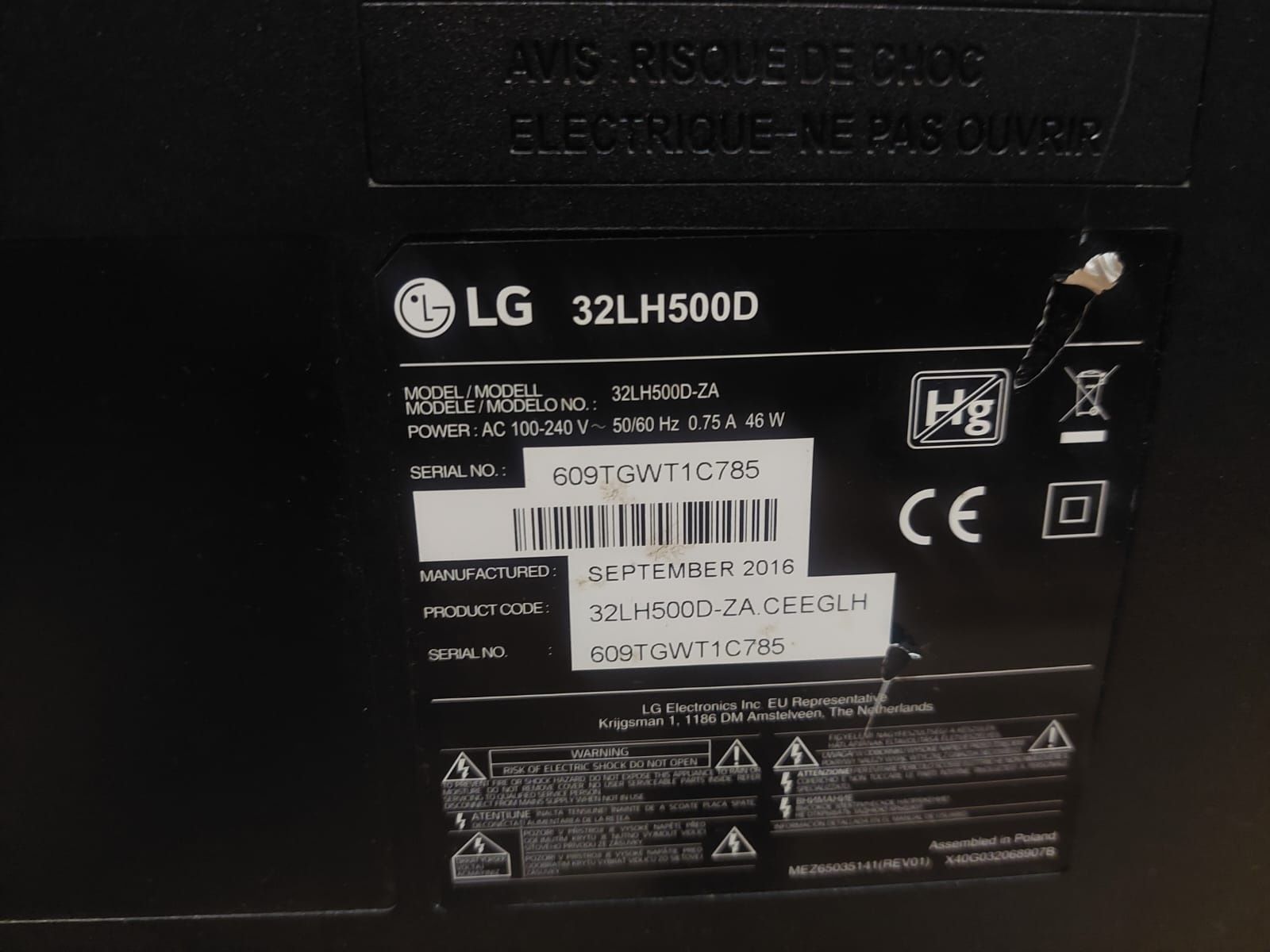 Telewizor LG 32cale