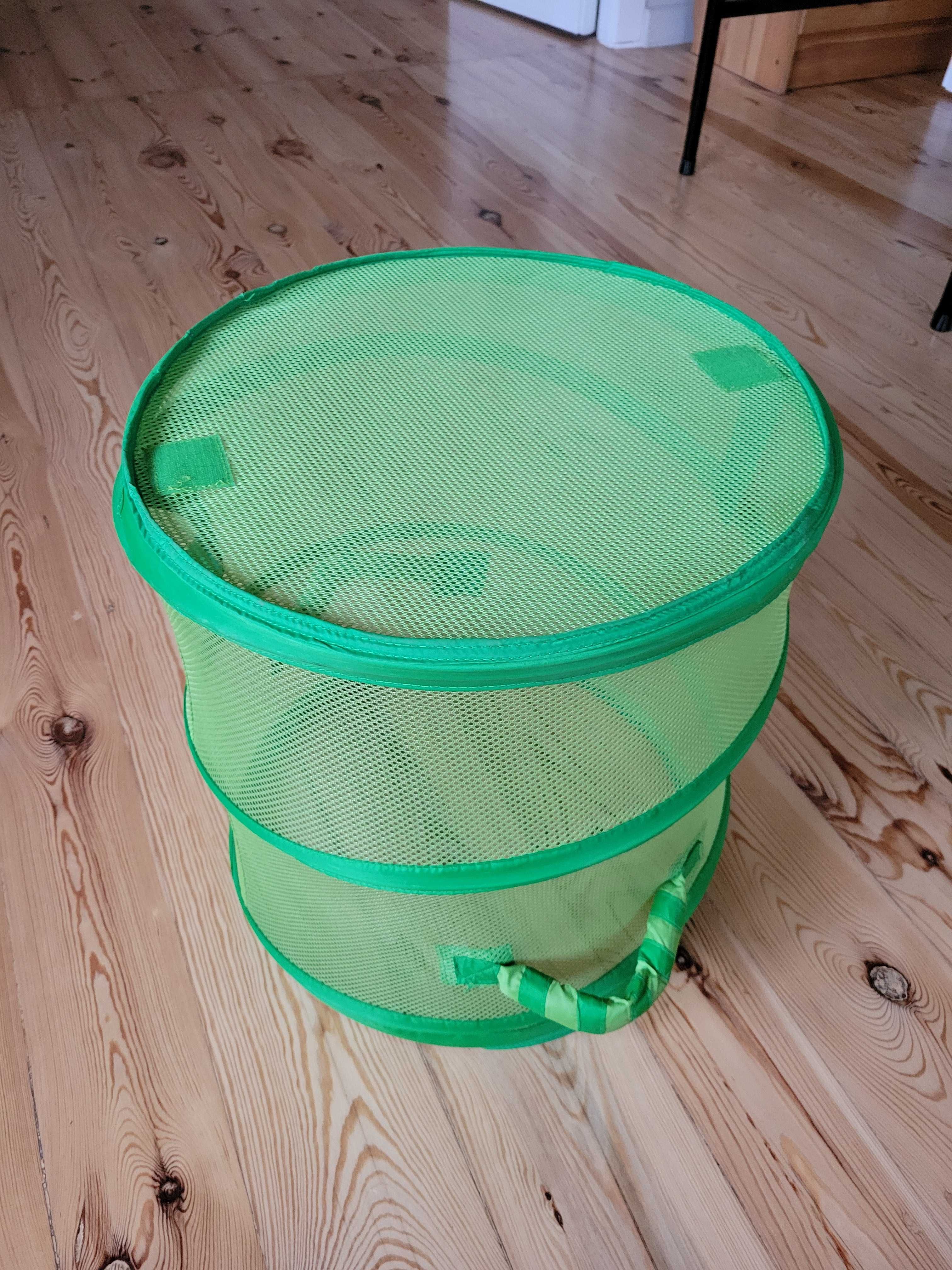 Kosz sprężynowy na zabawki, pluszaki IKEA