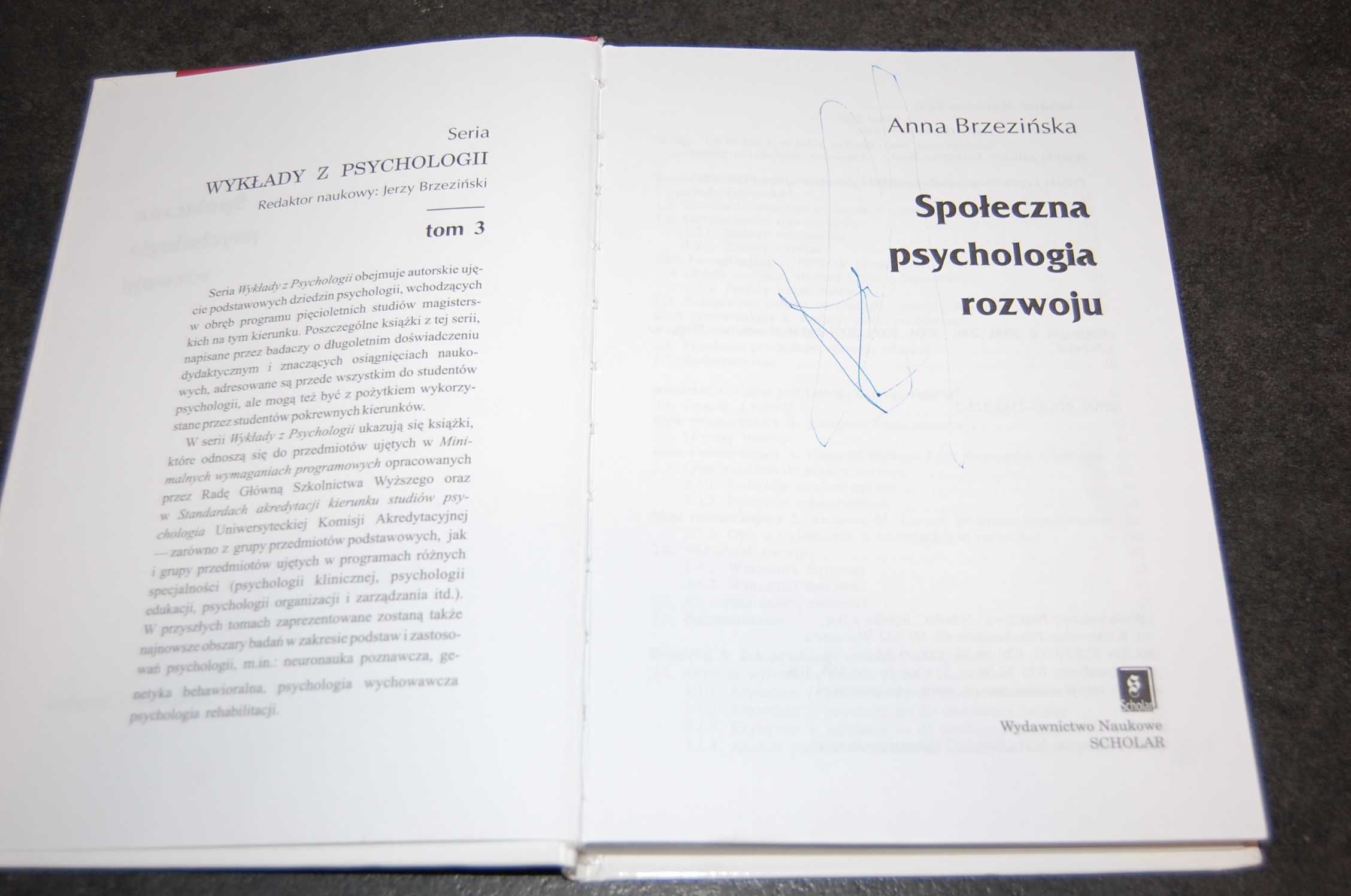 Społeczna psychologia rozwoju - A. Brzezińska