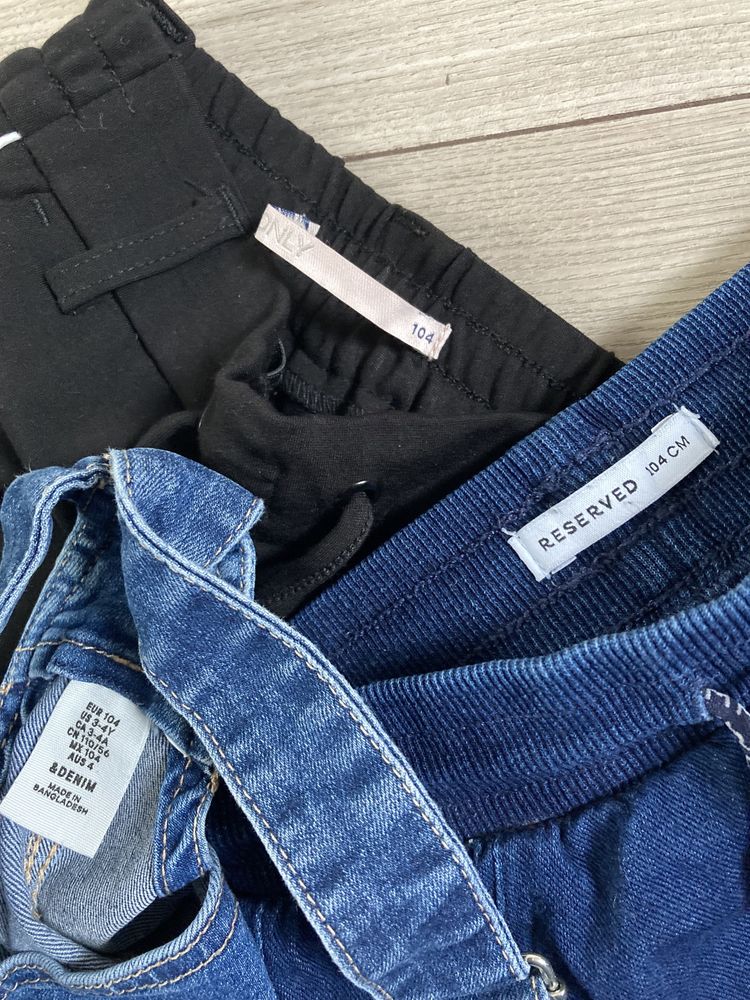 Spódnice 3 szt,r.104,H&M i in.